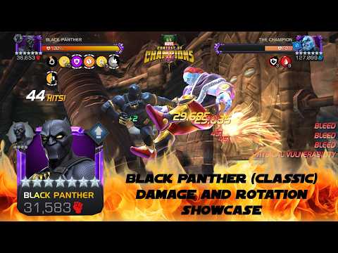 BLACK PANTHER (CLASSIC) - 7 STAR RANK 3 - MCOC