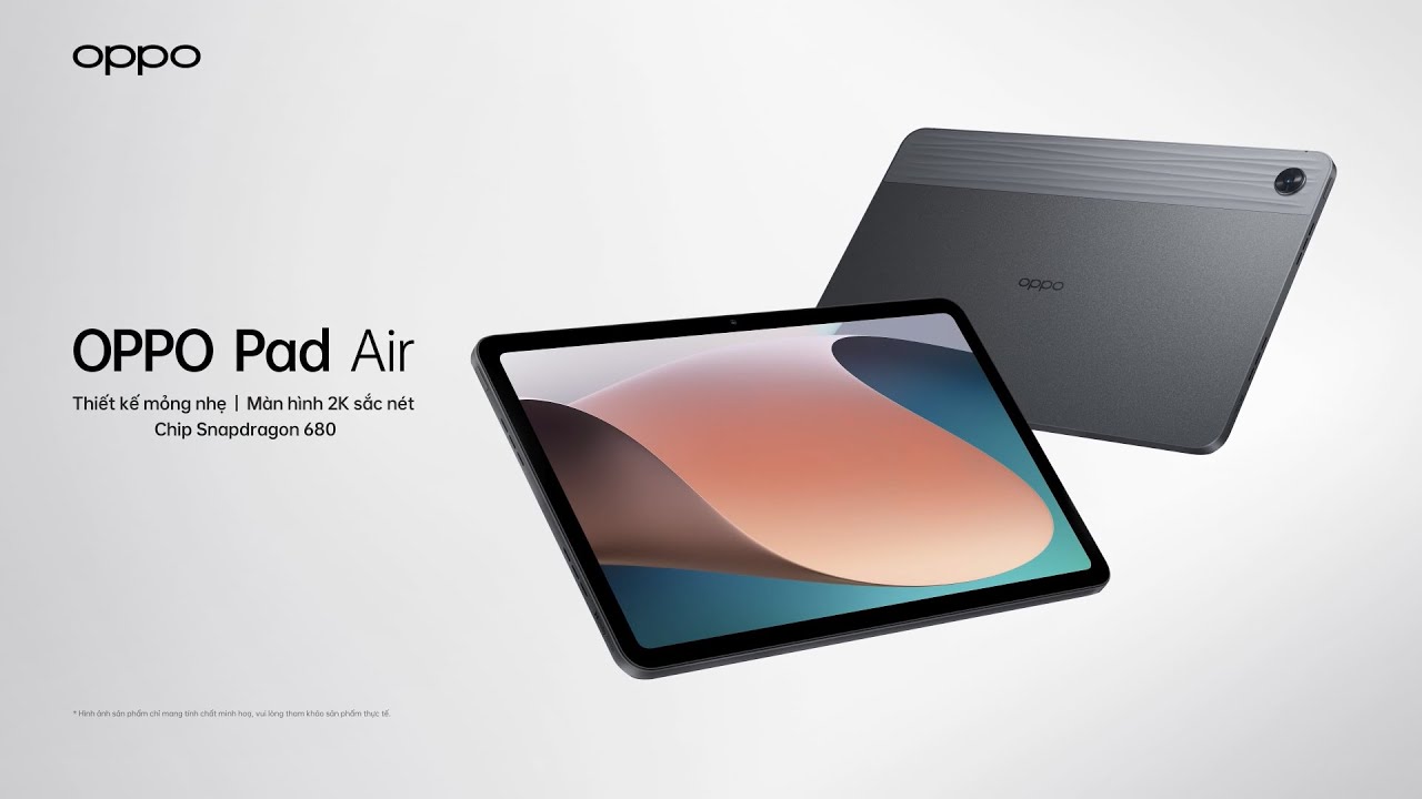 OPPO PAD Air | Trợ thủ siêu mỏng trong tầm tay