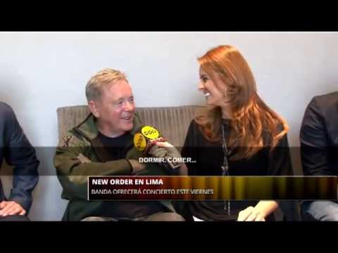 NEW ORDER EN PRIMERA FILA RPP TV