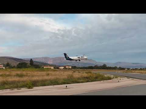 Olympic AIr ATR 72-600 (SX-OBT)  taking off from Chios to Athens