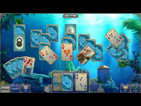 Check'n Jewel Match Atlantis Solitaire - Collector's Edition