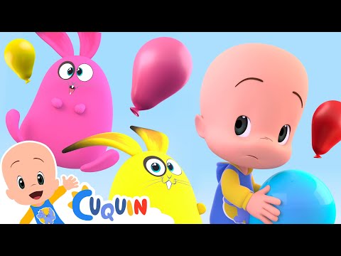 Cuquin's Balloons  | Cleo & Cuquin Educational Videos for Children