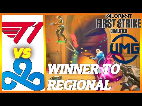 T1 vs Cloud9 HIGHLIGHTS - First Strike NA Closed Qualifier UMG Valorant