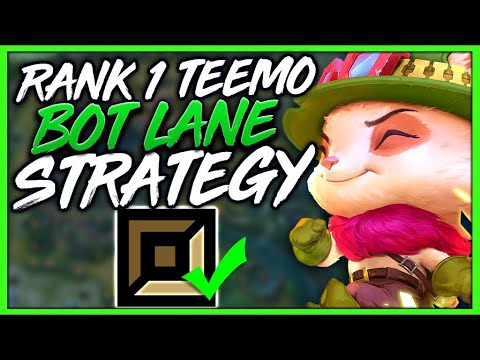 100% CRIT TEEMO IS A BOT LANE AD CARRY NOW (1v5 CARRY)