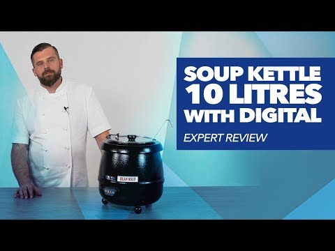 Video - Suppentopf elektrisch - 10 Liter - digital