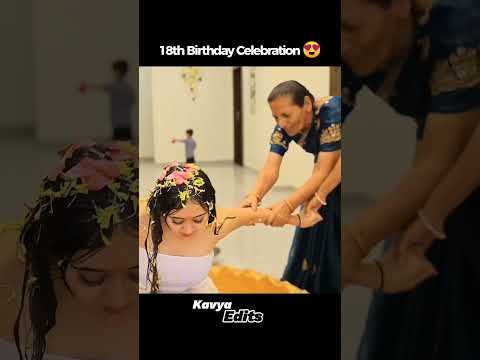 Bindass Kavya Birthday celebrations 18th birthday #bindasskavyalatest #shortsvideo #shorts
