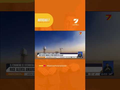 👉 Alerta amarilla por vientos en Jujuy 🌬️⚠️