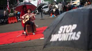 Aksi Kamisan 502 - Banda Neira - Ananda Badudu - Tini dan Yanti