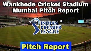 Wankhede Stadium Pitch Report - ipl me aaj kon jitega | IPL Match Prediction | Dream11