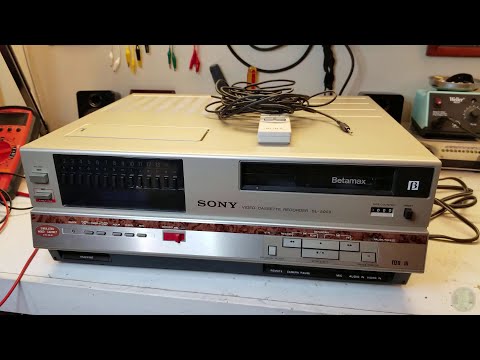 Sony SL-5000 Betamax VCR (mint condition from 1981)