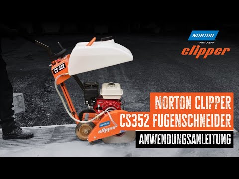 ⚙️ Wie bedient man den Norton Clipper CS352 Fugenschneider | Anwendungsanleitung