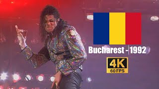 Michael Jackson | Jam - Live in Bucharest October 1st, 1992 (4K60FPS)