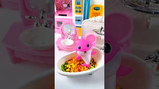 Satisfying with Unboxing & Review Miniature Bath Sink | ASMR Video no music #asmrtoys #satisfying