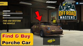 Find Porche Car (Performance section) in Offroad Masters 4x4 Simulator, Buy Porshay car