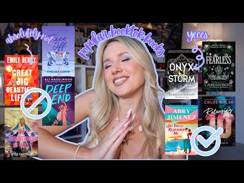 ARE THE MOST POPULAR BOOKTOK BOOKS WORTH IT? 2025 edition