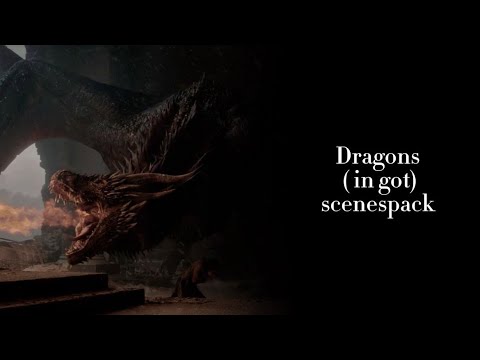 Dragons (in GOT) scenes in 4K