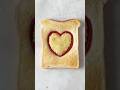 Heart Pizza Toast Hack No Cookie Cutter Needed