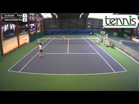 DUBOIS (FRA) - DAGORNE (FRA ) Open Super 12 Auray Tennis