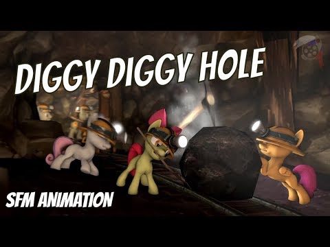 [SFM] My Russian pony "Diggy Diggy Hole"