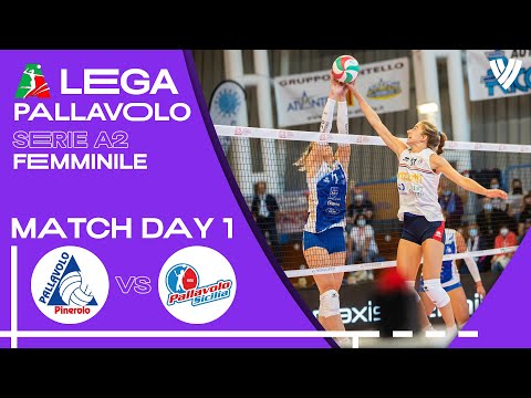 Pinerolo vs. Pallavolo Sicilia -  Full Match | Women's Serie A2 | 2021