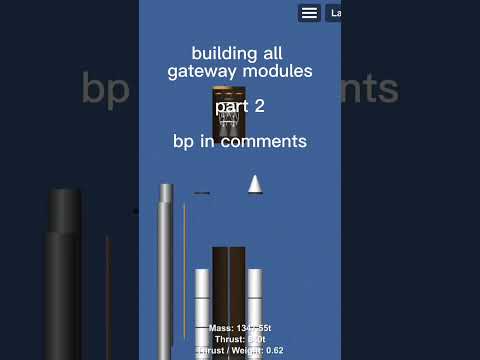 gateway in sfs part 2 #games #sfs #space #trend #timelapse #gateway #part2 #speedbuild