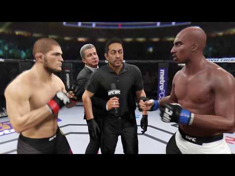Khabib vs. Kobe Bryant (EA Sports UFC 2) - Champion Fight ☝️🦅
