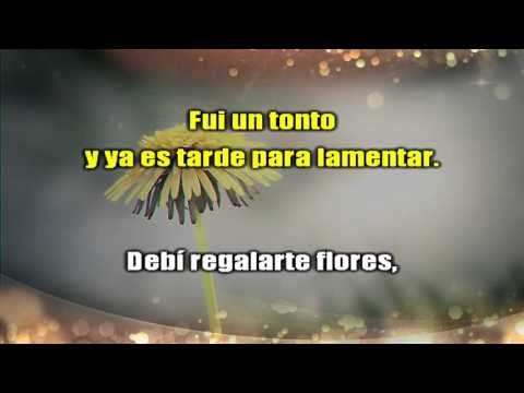 CHIPOTE - Cuando yo era tu hombre - VIDEO KARAOKE COMPLETO CON LETRA - CALAMUSIC COMPARTE