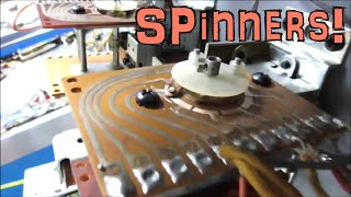 Somebody Screwed Up These Spinner Mechs!  - 1976 Williams Grand Prix Pinball Machine Repair 5