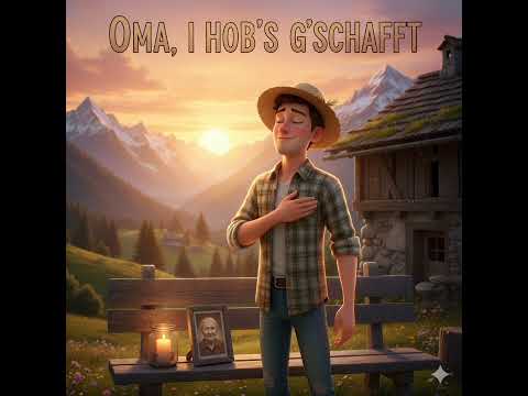 Oma, i hob’s g’schafft