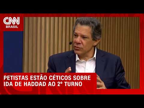Haddad ainda tem caminho para o 2º turno em SP? Veja avaliação do PT  | BASTIDORES CNN
