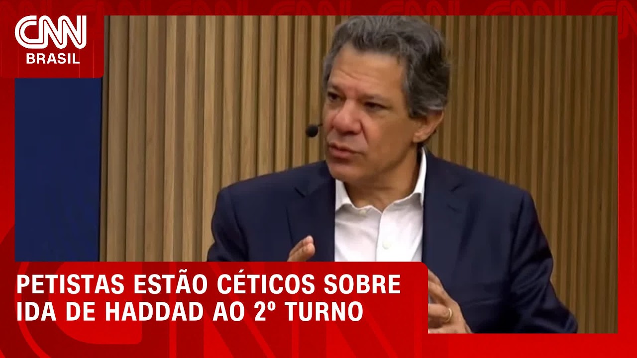 Haddad ainda tem caminho para o 2º turno em SP? Veja avaliação do PT | BASTIDORES CNN