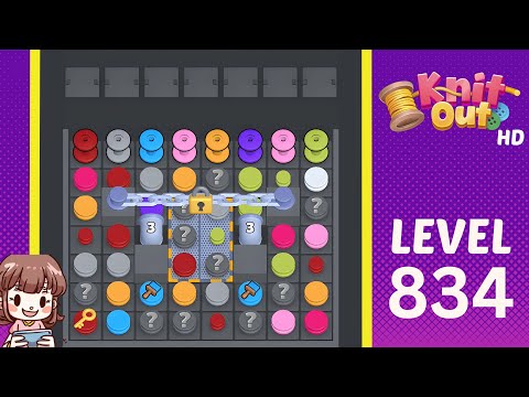 Knit Out Level 834 Solution Walkthrough