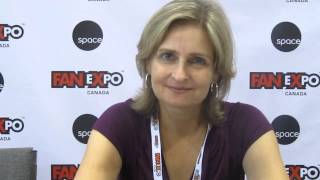 Cathy Wesluck - voice of Spike and Mayor Mare on My Little pony Friendship is Magic video