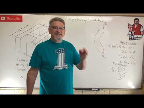 Mechanics of Materials: Lesson 66 - Intro to Column Buckling