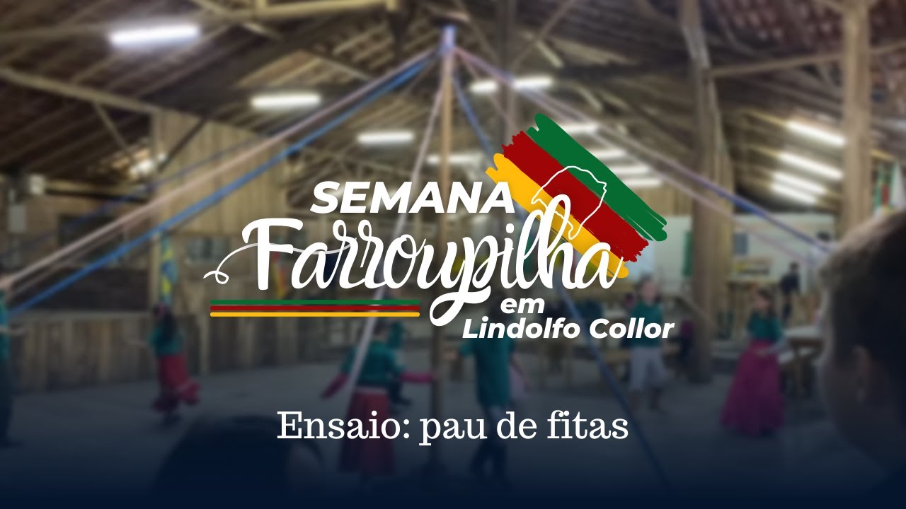 Foto SEMANA FARROUPILHA EM LINDOLFO COLLOR: ensaio pau-de-fitas.