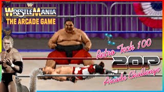 WWF Wrestlemania: The Arcade Game | Retro Tech 100 20p Arcade Challenge