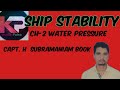 SHIP STABILITY CH 2 WATER PRESSURE CAPT H SUBRAMANIAM NUTSHELL SERIES BOOK
