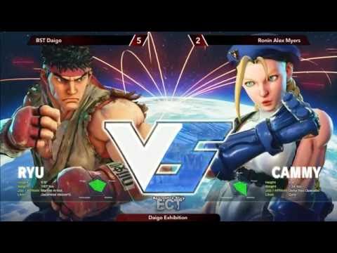 (ETC2016 - Exhibitions Match) Daigo Umehara VS 5 Fighters Part2 04/09/2016