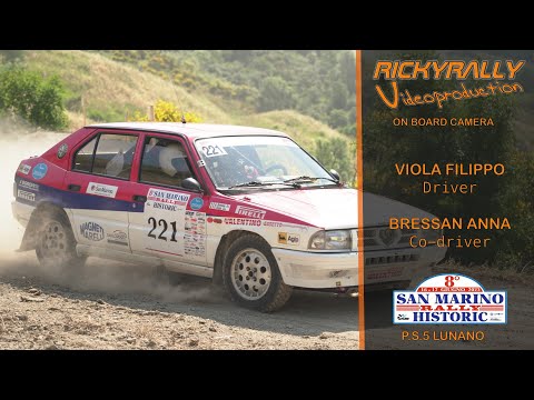 OBC VIOLA - BRESSAN // 8° Historic San Marino Rally 2023 // P.S.5 Lunano