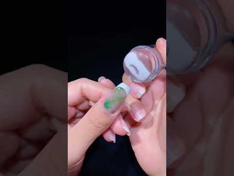 Transparent Nail Stamper Multiple usage,quickly French Nail .Blossoming Nail.Irregular Pattern