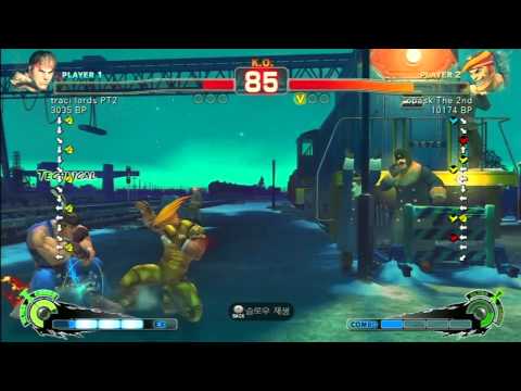 SSF4 Rank Match  traci lords PT2 (RY)  vs  opask The 2nd (AD)