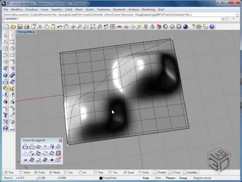 Corso McNeel Rhinoceros V4: Curva geodetica