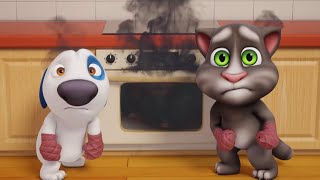 👨🏻🍳🍔 Chef Tom vs. Chef Hank (Cooking Show) - Talking Tom Shorts (S2 Episode 11)