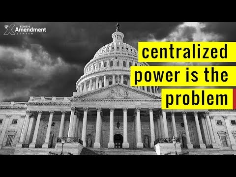 Centralized Power is the Problem, not the Solution