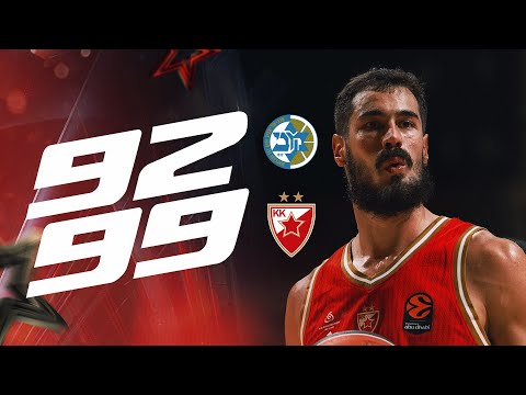 SVI POENI ZVEZDE - Maccabi Tel Aviv - KK Crvena zvezda Meridianbet 92:99 | EL R08