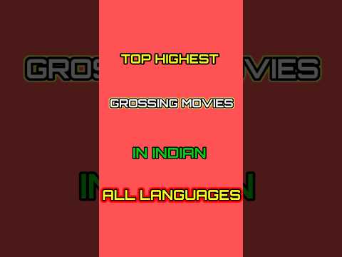 Top 10 Highest Grossing Movies|| In Indian Movies|| All Languages #top10 #grossing #bollywood #2023