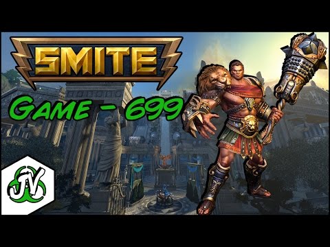 Smite Gameplay - Game 699 - Hercules Solo