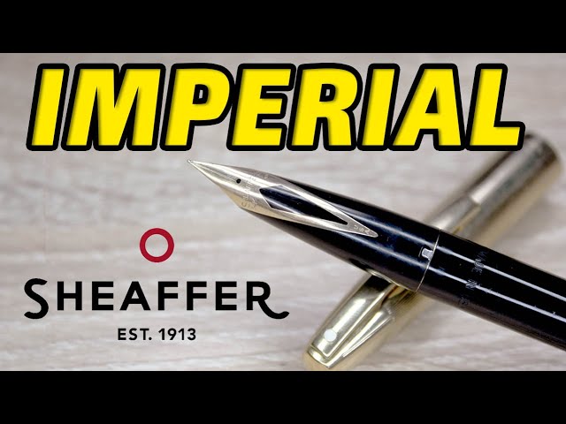 Vídeo relacionado con Sheaffer Skrip - Cartuchos de tinta para pluma estilográfica, azul - 5 unidades