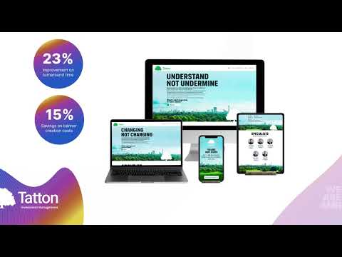 Tatton Investment Case Study & Testimonial - We Are Amnet - Global Creative Production Studio