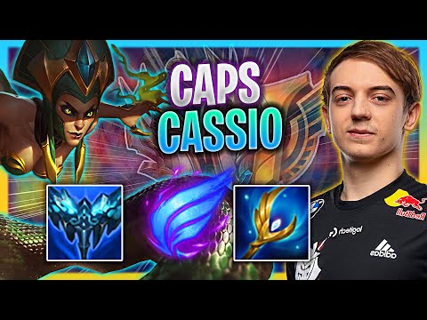 CAPS IS A GOD WITH CASSIOPEIA! | G2 Caps Plays Cassiopeia Mid vs Veigar!  Season 2023